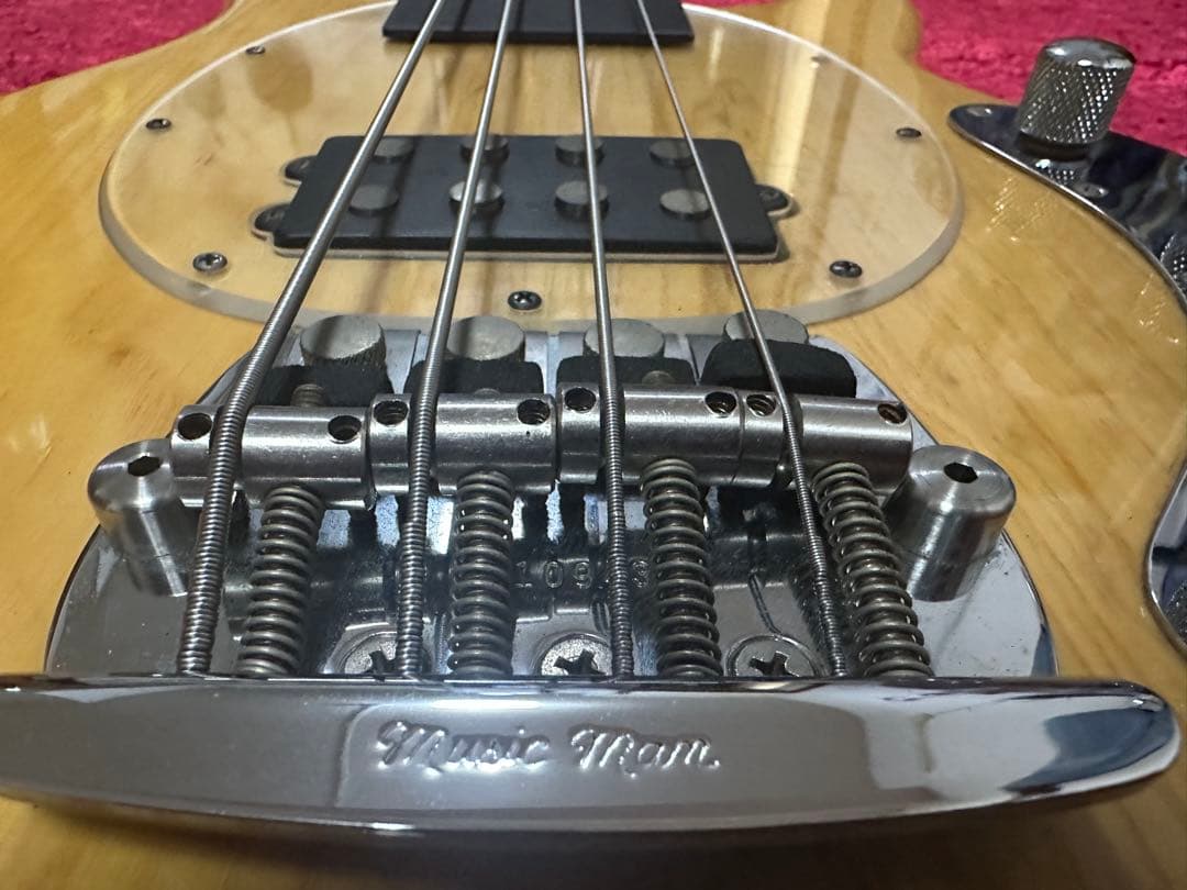 【土日セール中】MusicMan StingRayEX ハードケース＆おまけ付