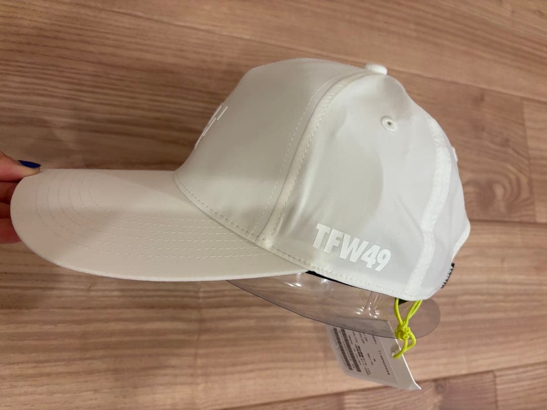 TFW49 2025 S/S TF 5PANEL CAP ホワイトM