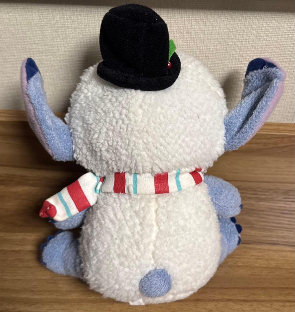 ディズニーストア スティッチ ぬいぐるみ 雪だるま