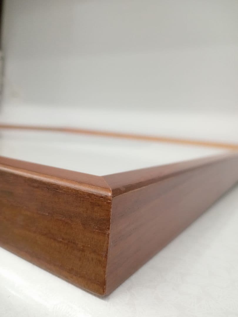 値下げしました❕　山内滋夫【時計草と青い花】額縁サイズ46×46×2.2cm