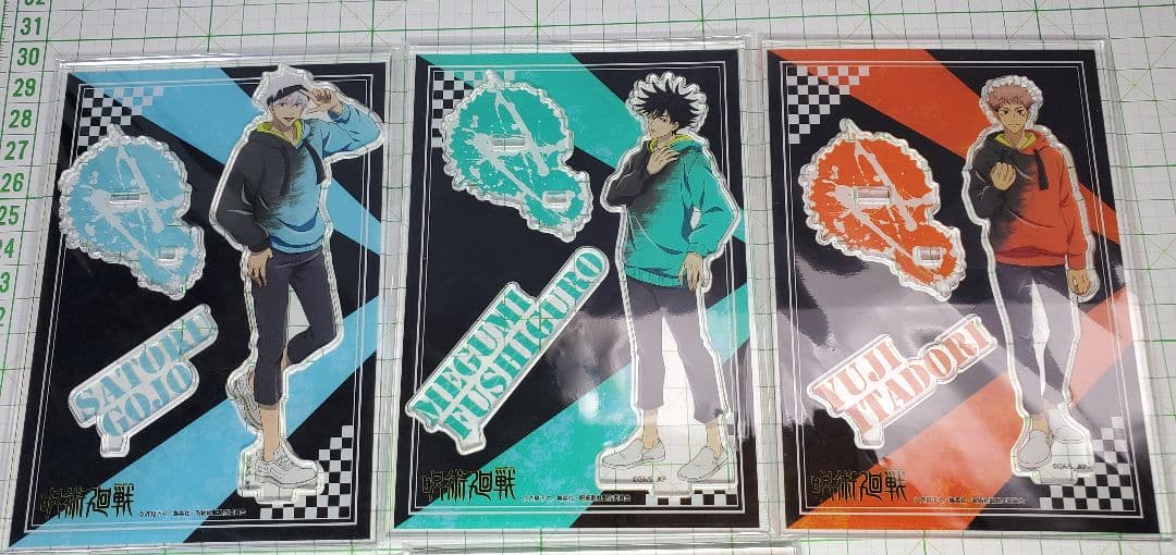 呪術廻戦　アクリルスタンド　五条悟　伏黒恵　虎杖悠仁　狗巻 棘