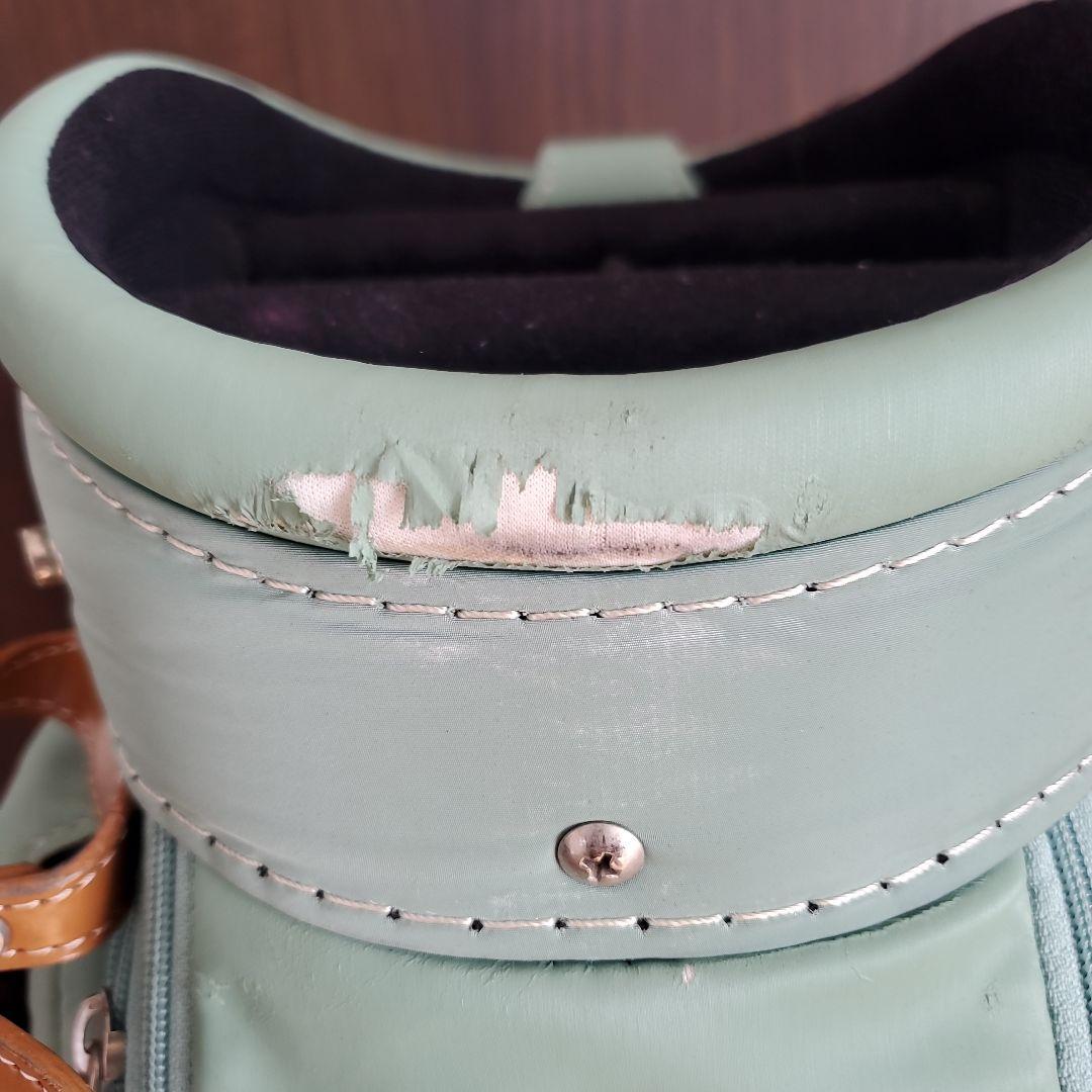 ミントグリーン ONOFFキャディバッグ