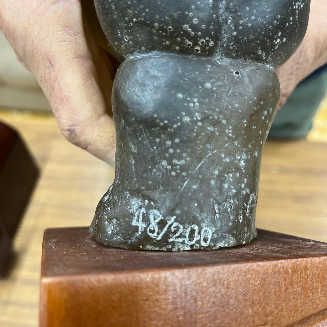 ガラス像　茂木弘行作