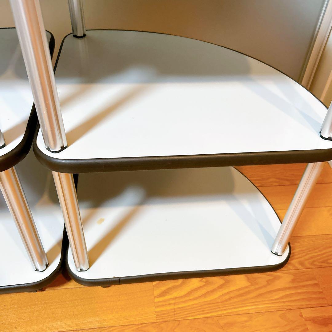 麻雀　麻雀卓用　サイドテーブル　灰皿付き　2点セット