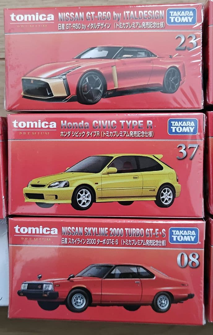 トミカプレミアム発売記念仕様FXX K他＋シアンFPK初回特別仕様