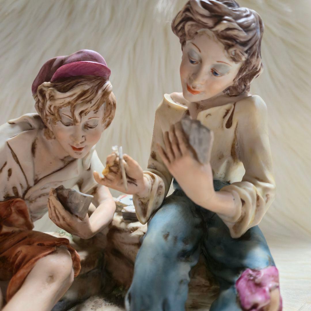 【彫刻家ボゼット作】【磁器人形】