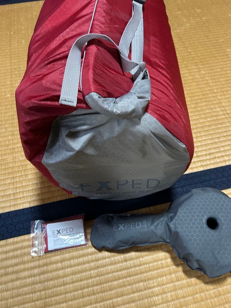 EXPED MEGAMAT DUO 10 M スリーピングマット レッド