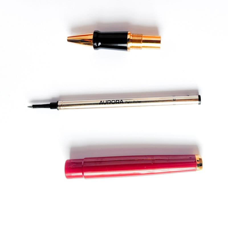 アウロラ タレンタム ローラーボール レッドGT