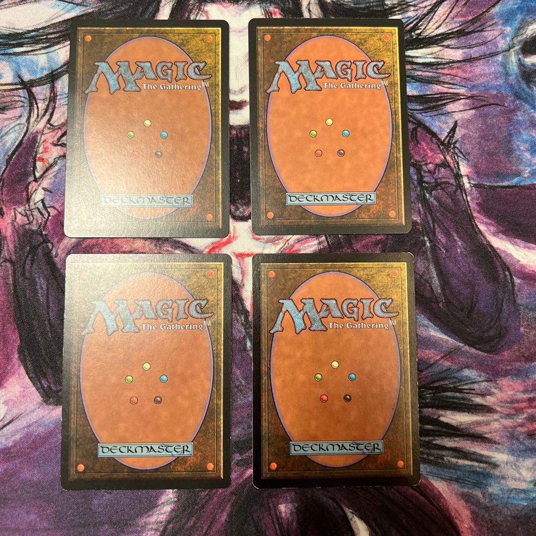 水蓮の花びら　英語版　4枚　mtg