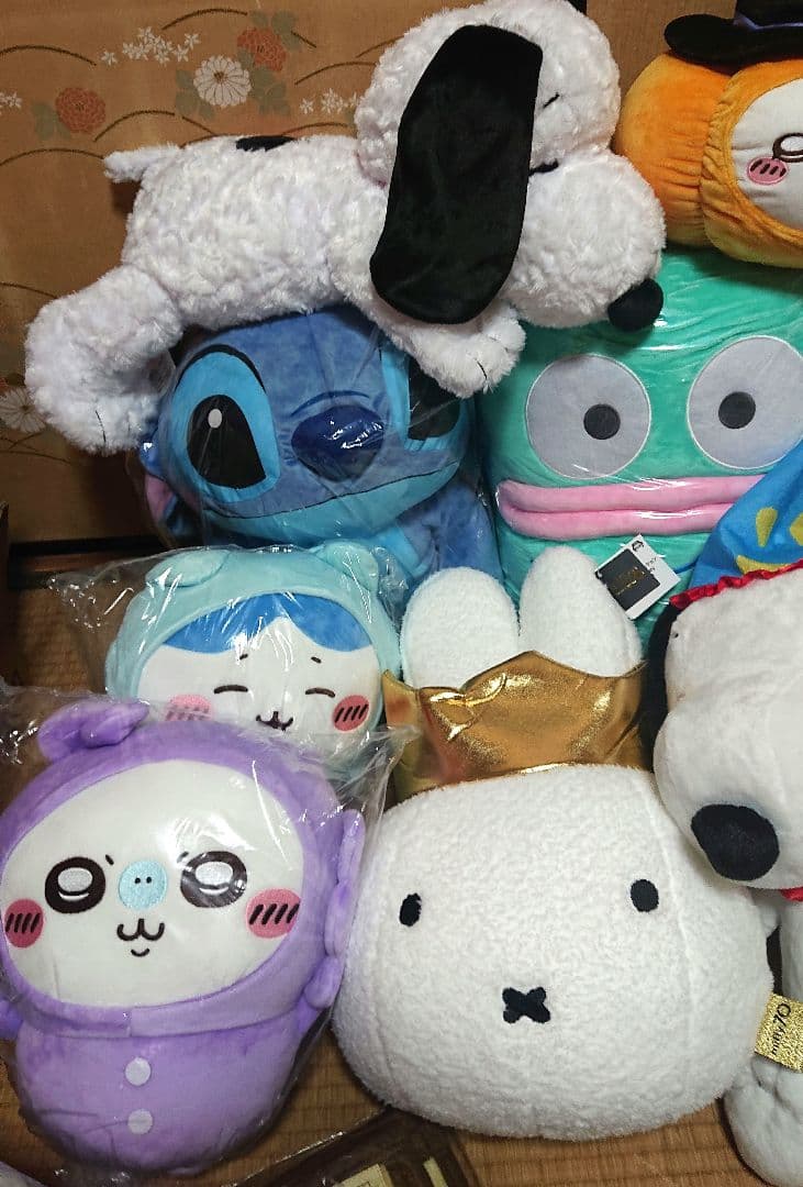 爆破週末セール！！ちいかわミッフィースヌーピーハンギョドントム等まとめ売りセット