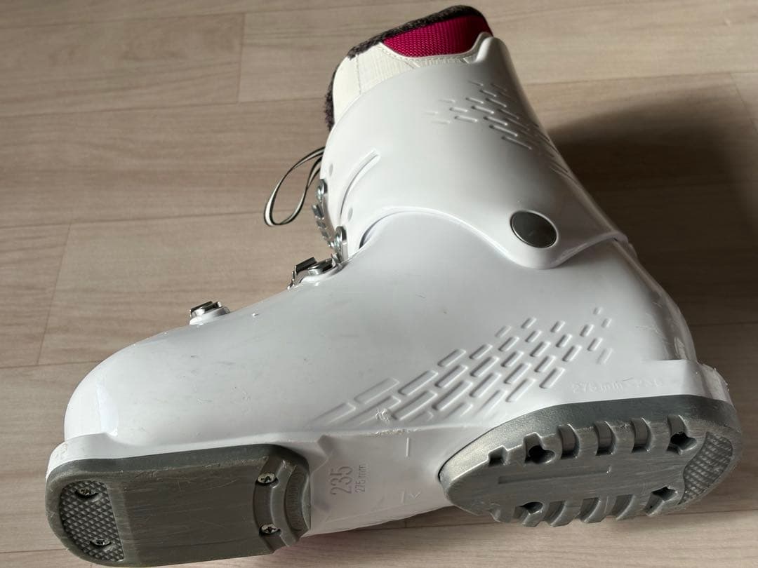 ロシニョール ジュニアブーツFUN GIRL 4 ホワイト 23.5