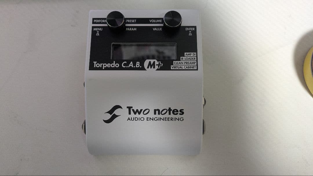 ギター Two notes Torpedo C.A.B. M+