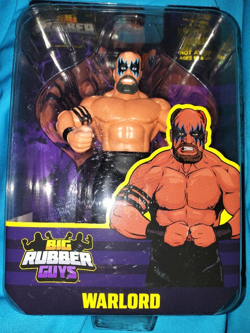 絶版品　WWE ビッグラバーガイズ社 LJNタイプ ウオーロード　新品未開封