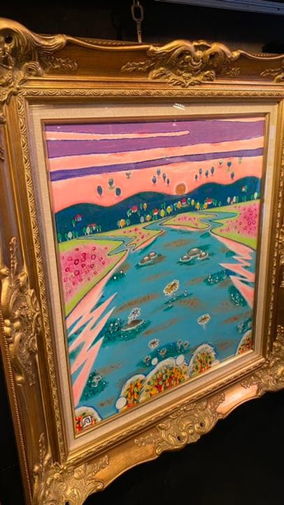 【アクリル画】商品名　「命の響」限定品　新品未使用品　10号