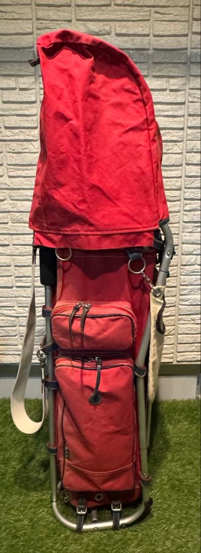 ミズノ　木の庄帆布　フレームウォーカー　キャディバッグ