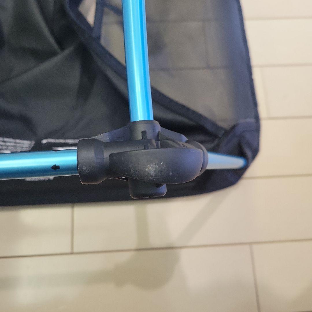 ヘリノックス　グラウンドチェア　ブラック