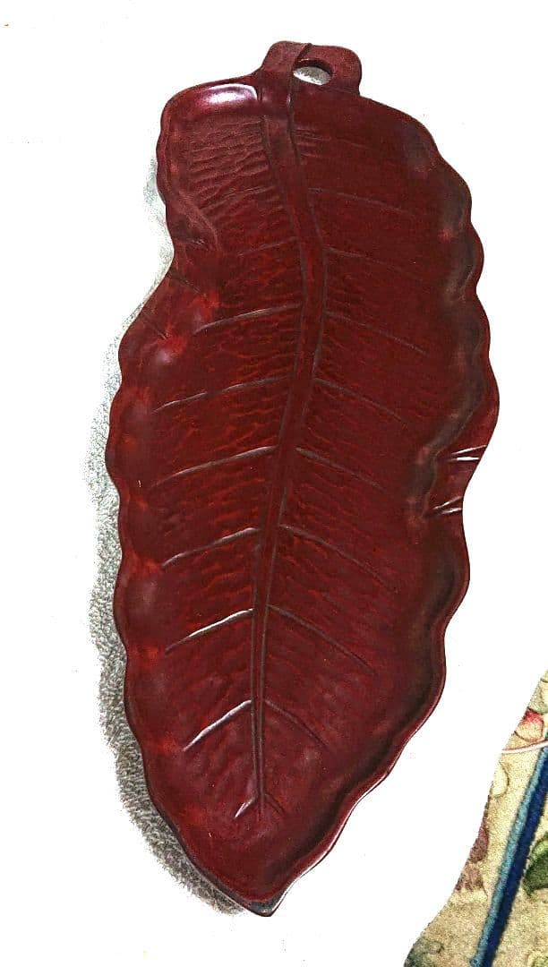 煎茶盆芭蕉葉型 盆A461