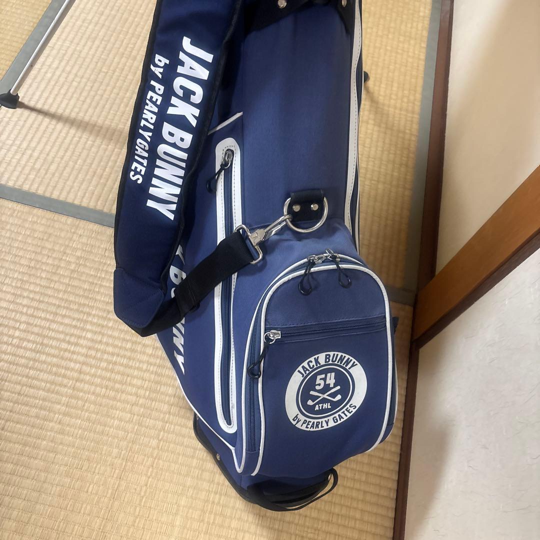 JACK BUNNY ネイビー キャディバッグ