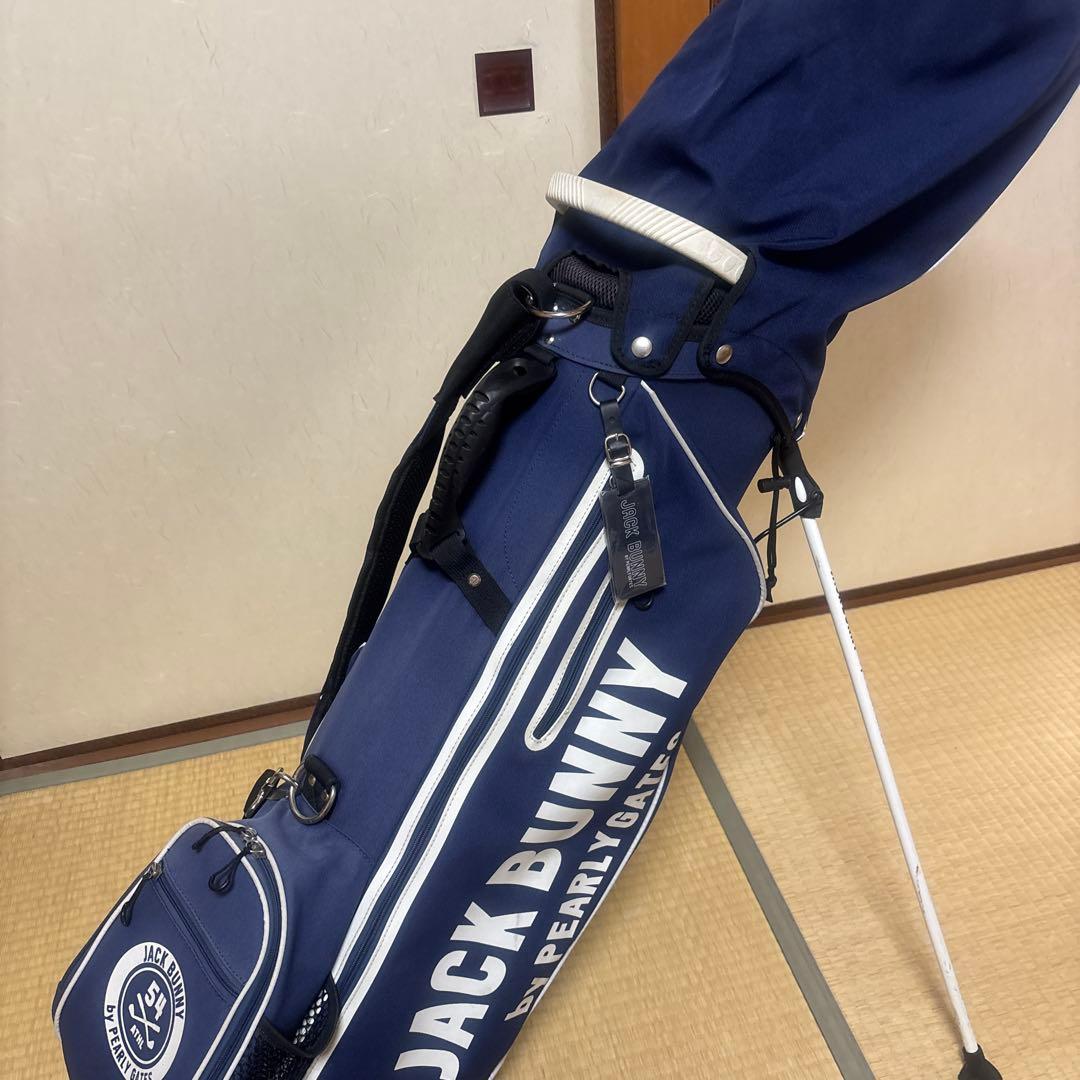 JACK BUNNY ネイビー キャディバッグ