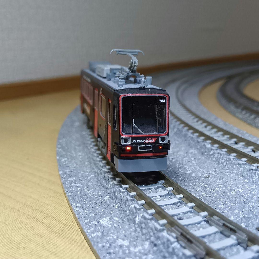 Nゲージ MODEMO NT122 豊橋鉄道 市内線 モ783 ADVAN号
