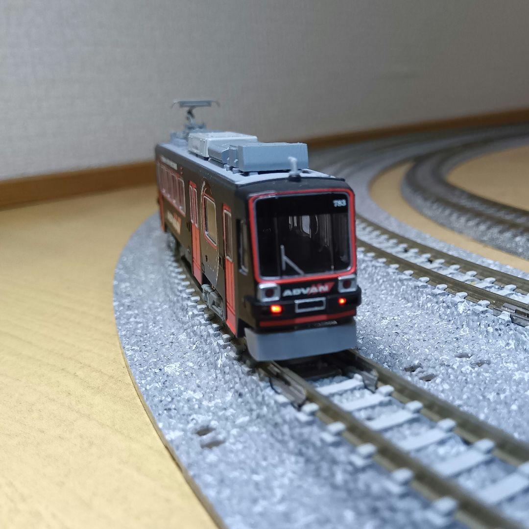 Nゲージ MODEMO NT122 豊橋鉄道 市内線 モ783 ADVAN号