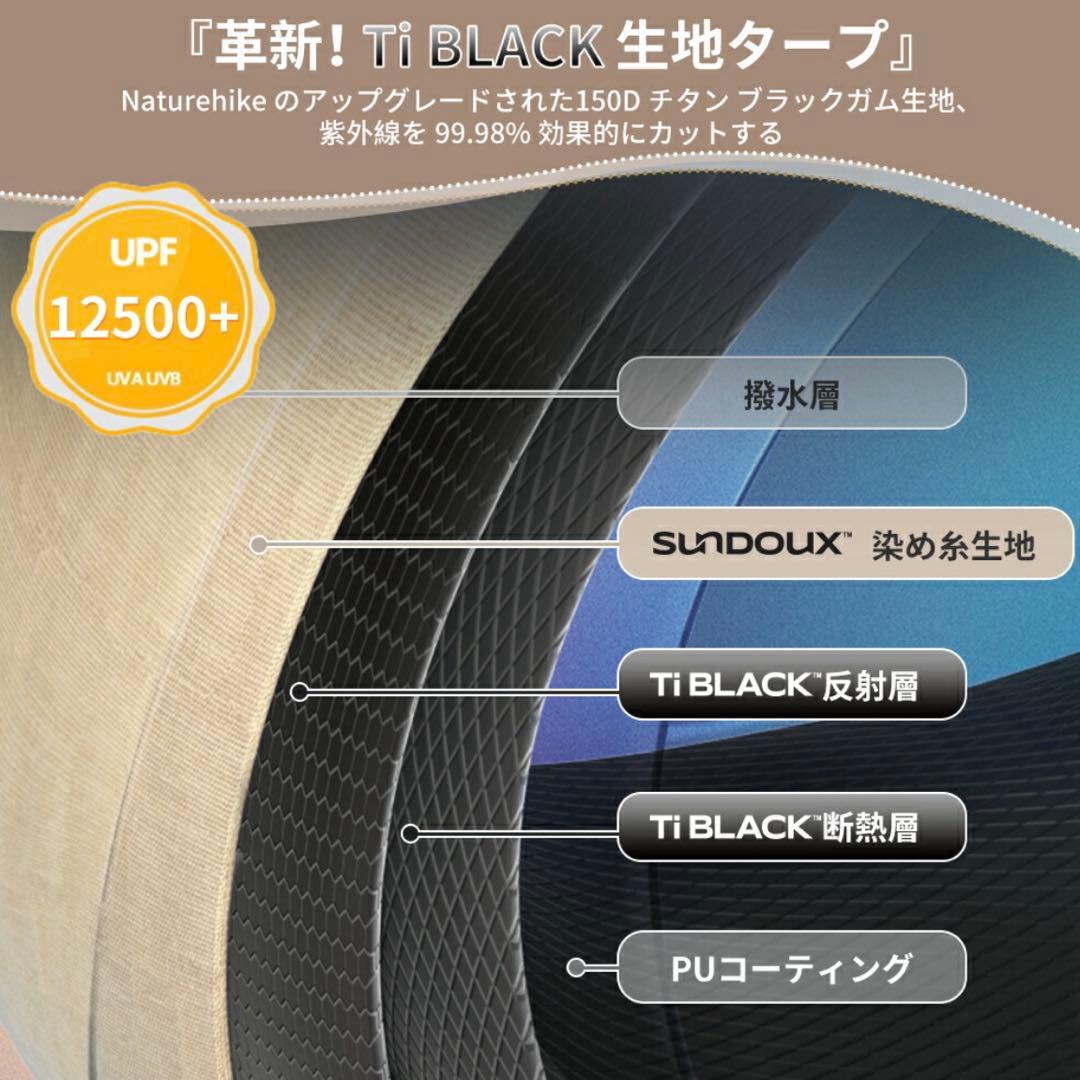 Naturehike Village 13.0 キャンプテント　ロッジ型