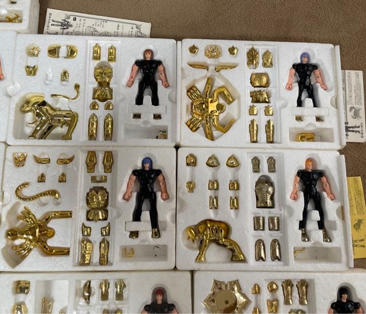 聖闘士星矢 聖衣体系 ゴールドクロス 10体 ゴールドセイント