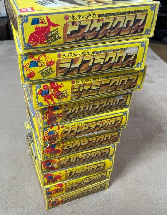 聖闘士星矢 聖衣体系 ゴールドクロス 10体 ゴールドセイント