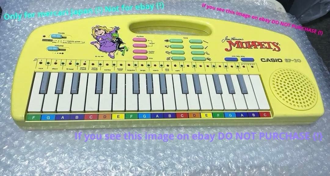 Casio EP-20☆日本未発売☆1987年☆激レアミニシンセ☆動作良好☆