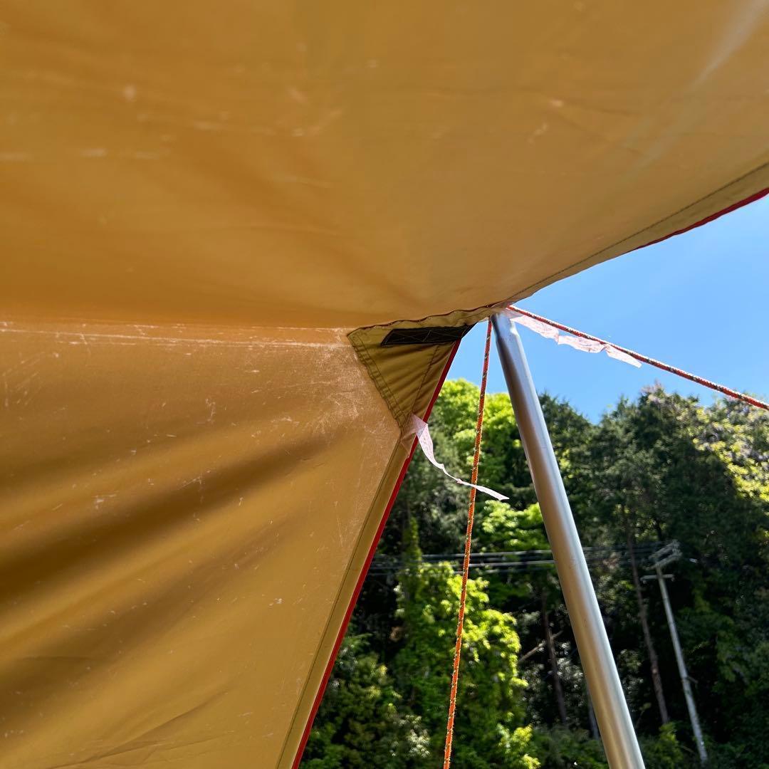  peak スノーピーク レクタタープ ポール、ロープ付き