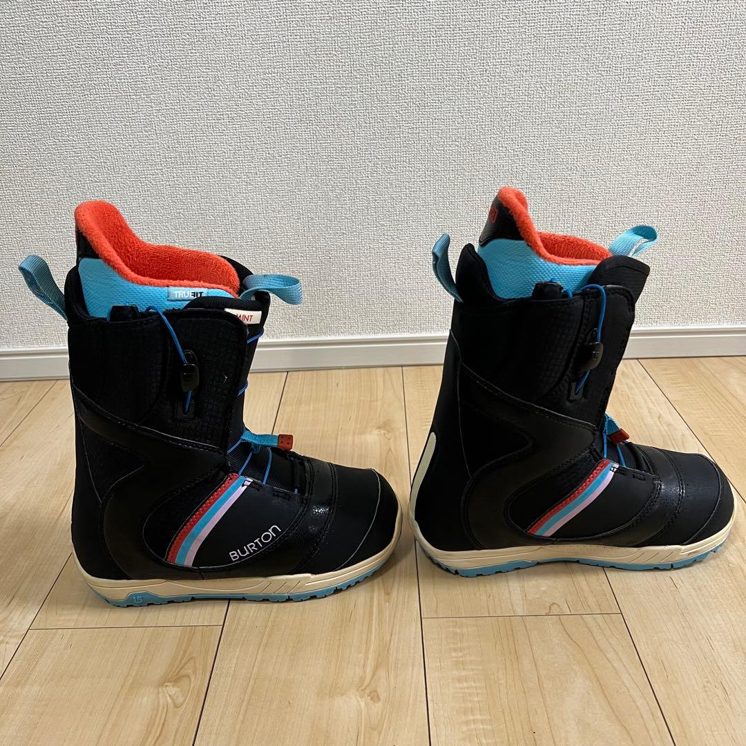 【美品_即日発送】BURTON スノボMINT-ASIAN FIT 23.0cm