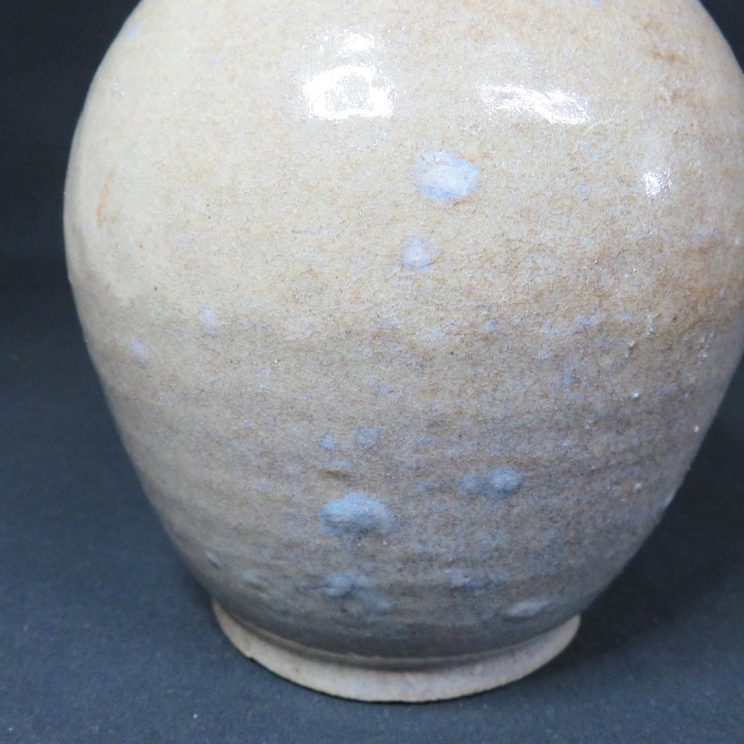 徳利 通い徳利 民藝 2本 鉄釉 益子 窯傷 時代物