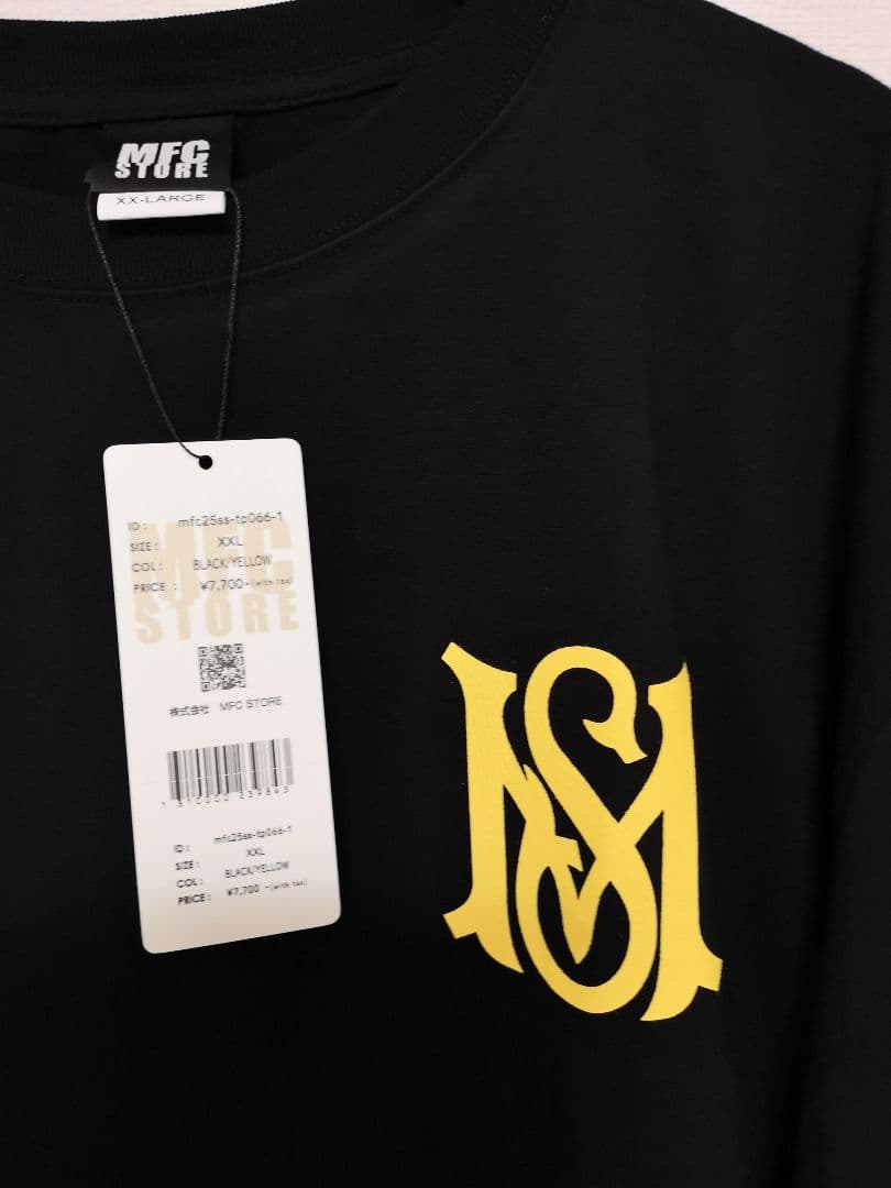 ★浜崎あゆみ✖MFCSTORE　 ブラック✖イエローTシャツ XXL★