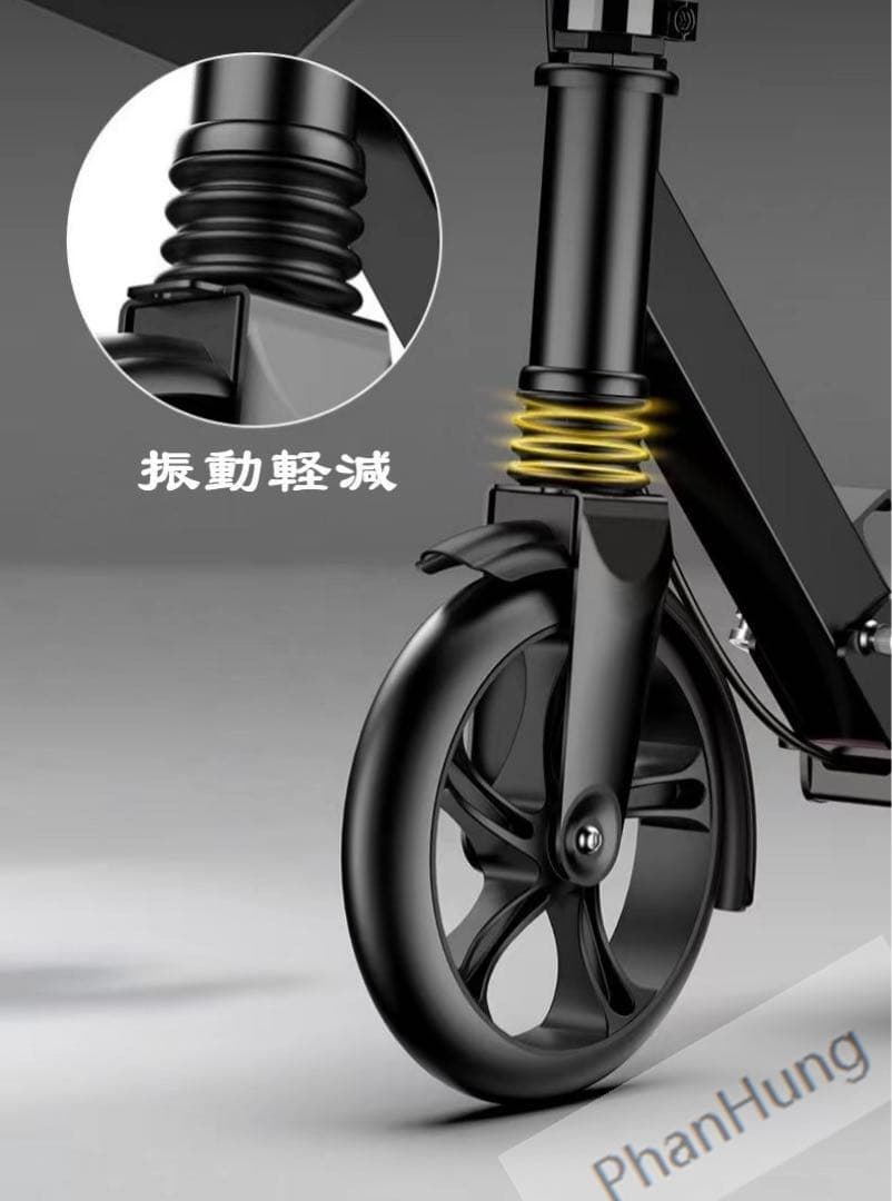 人気商品scooter折りたたみズキックボード 5段階調節機能