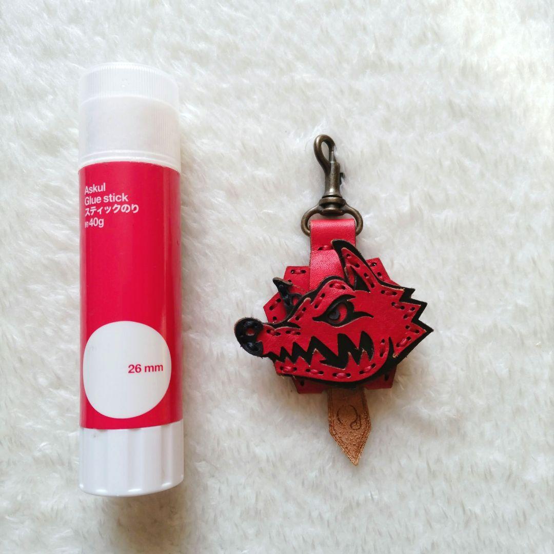 MAN WITH A MISSON FC限定 ロゴキーカバー 本革 日本製