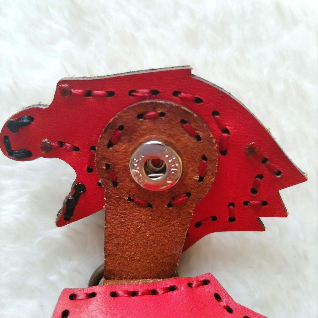 MAN WITH A MISSON FC限定 ロゴキーカバー 本革 日本製