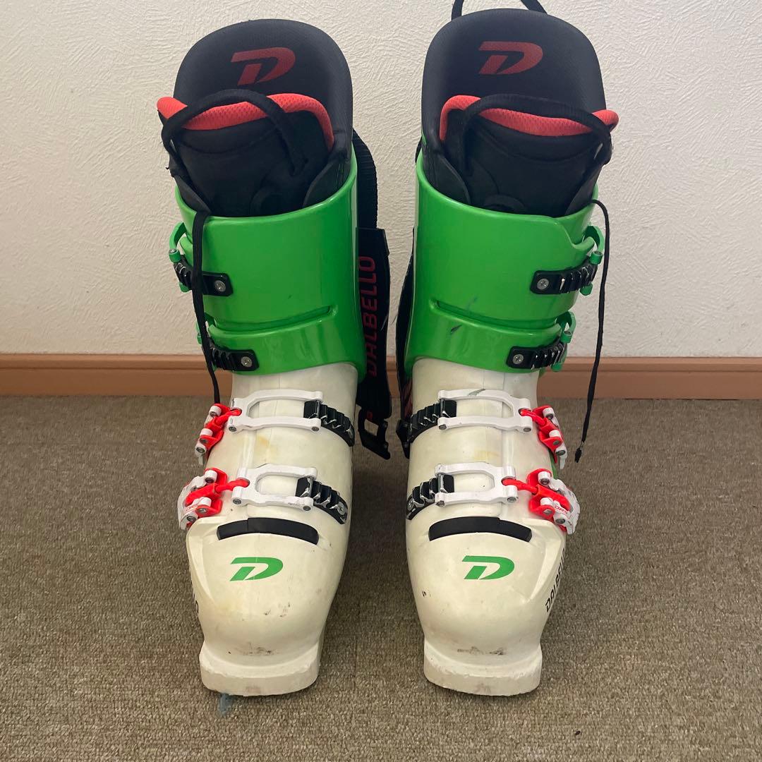 DALBELLO スキー ブーツ ホワイト/グリーン/レッド27.5センチ