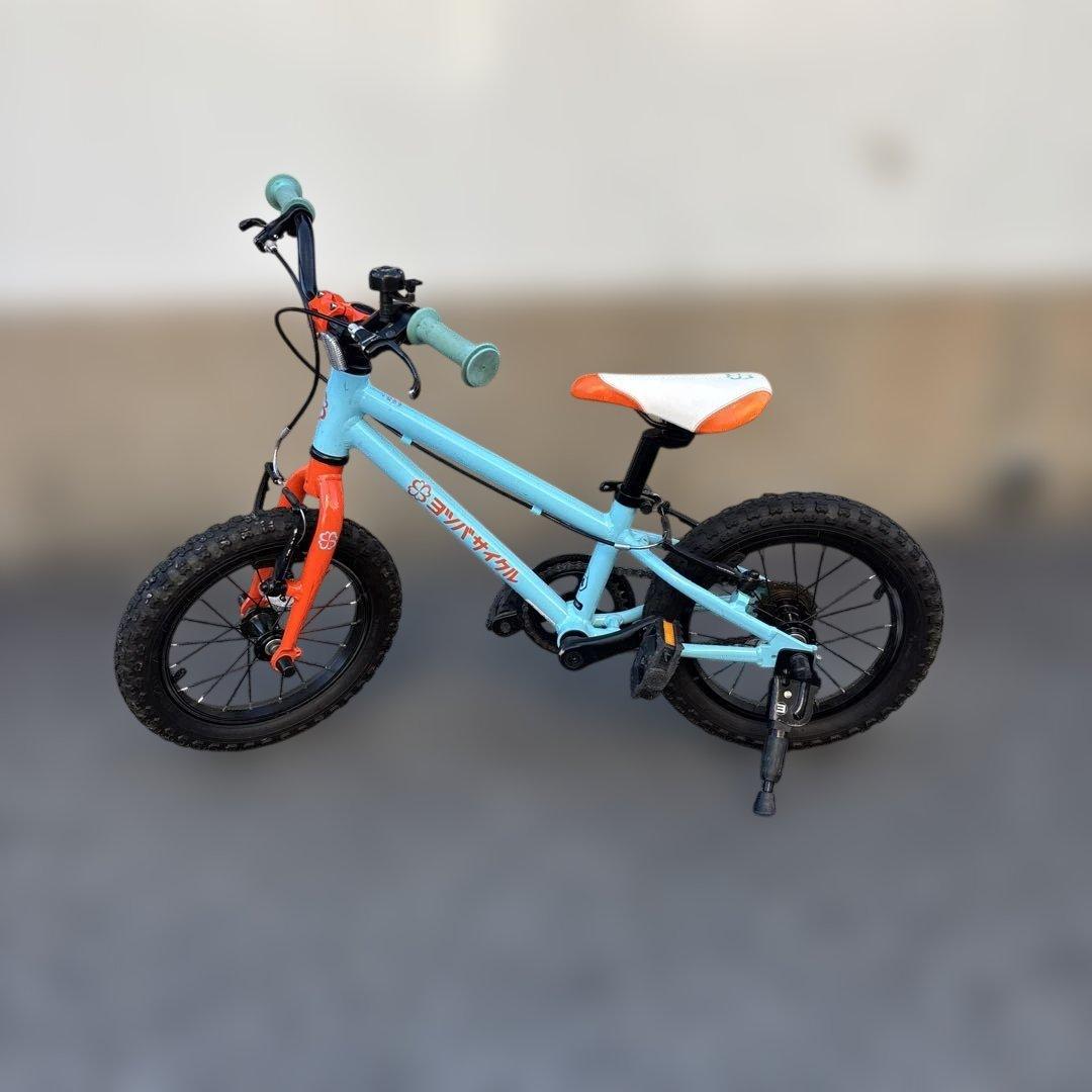 ヨツバサイクル14インチ　ラムネブルー　神戸市近辺引き取り限定