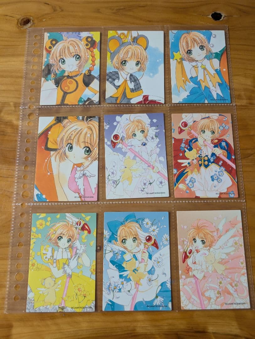 カードキャプターさくら　原作版　昔　カード　さくらカード　クロウカード　トレカ