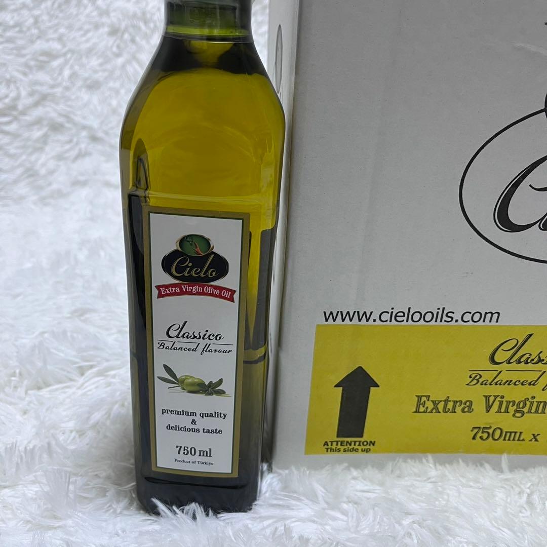 Cielo エクストラバージンオリーブオイル 750mL 12本入り