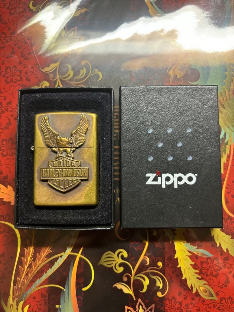 Zippo Harley Davidson (ゴールド)