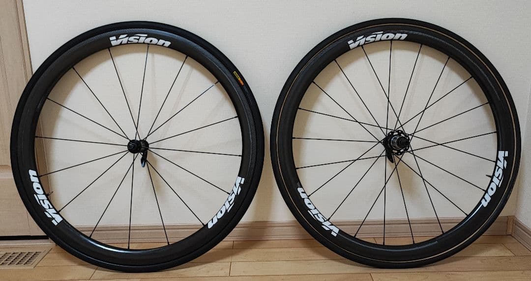 Vsion Metron 40 SL ホワイトラベル チューブラー リムブレーキ
