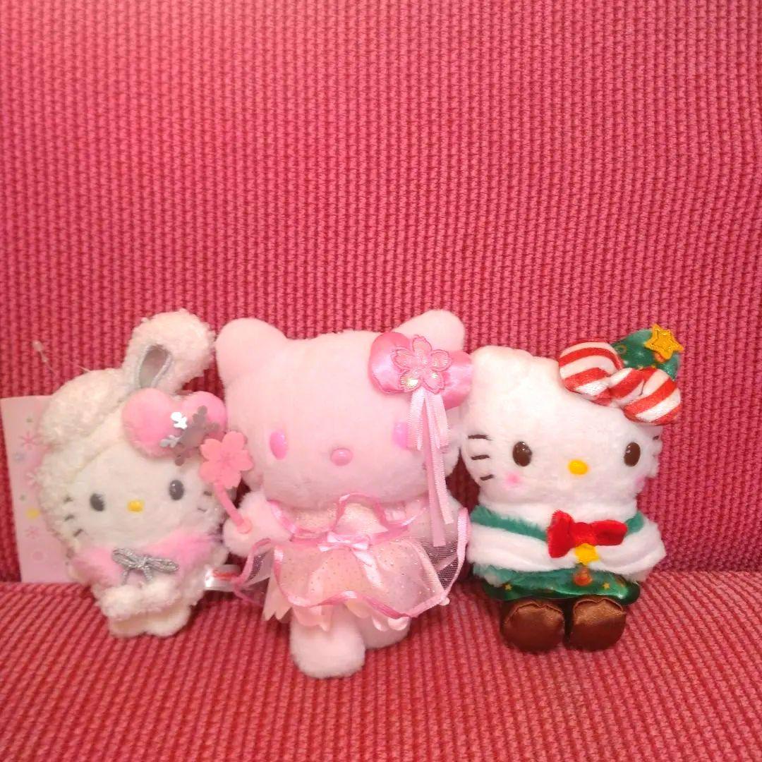 キティちゃんマスコット３点セット