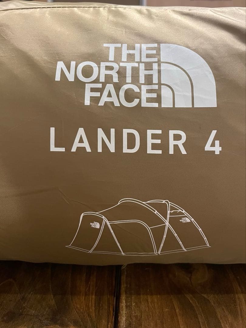 F*9様 希少　ノースフェイス　ランダー4 ケルプタン　シェルター　純正　フット
