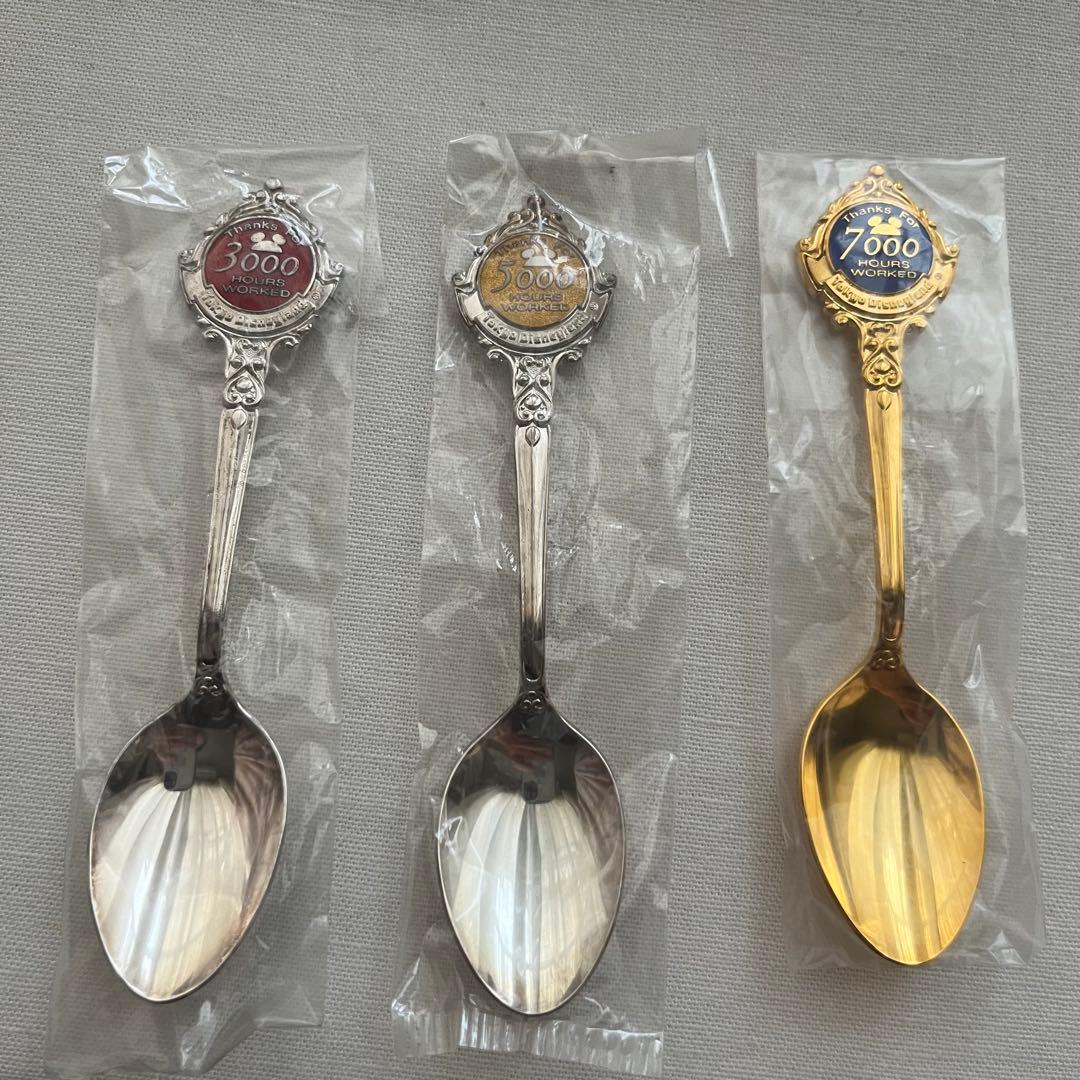 東京ディズニーランド キャスト 勤続記念スプーン 箱付き 非売品