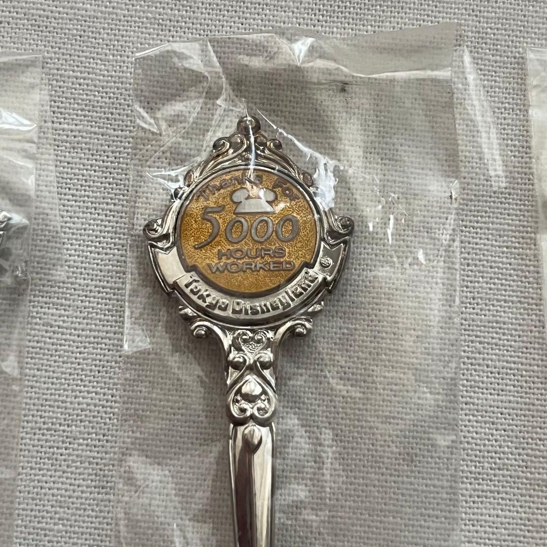 東京ディズニーランド キャスト 勤続記念スプーン 箱付き 非売品