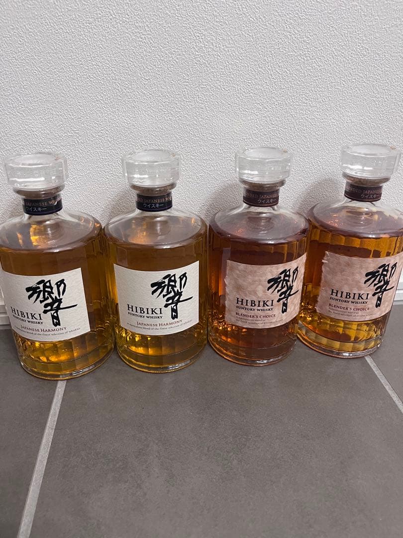 響き　ジャパニーズハーモニー2本　ブレンダーズチョイス2本　合計4本セット