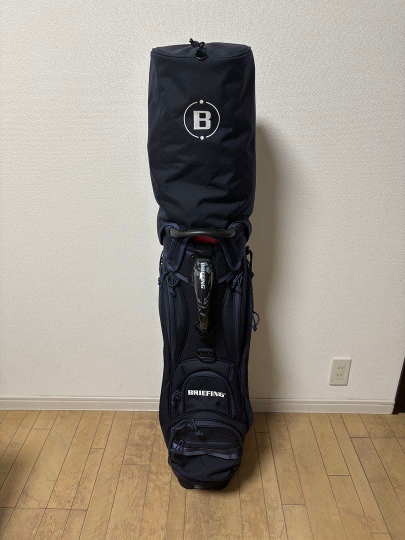 ブリーフィングキャディバックCR-5ネイビー