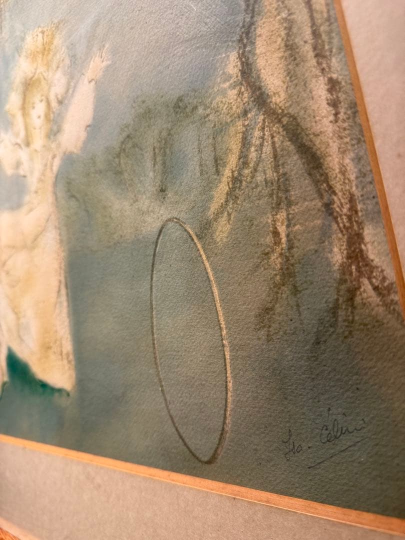 IsaCélini 『Scène de genre 』lithograph