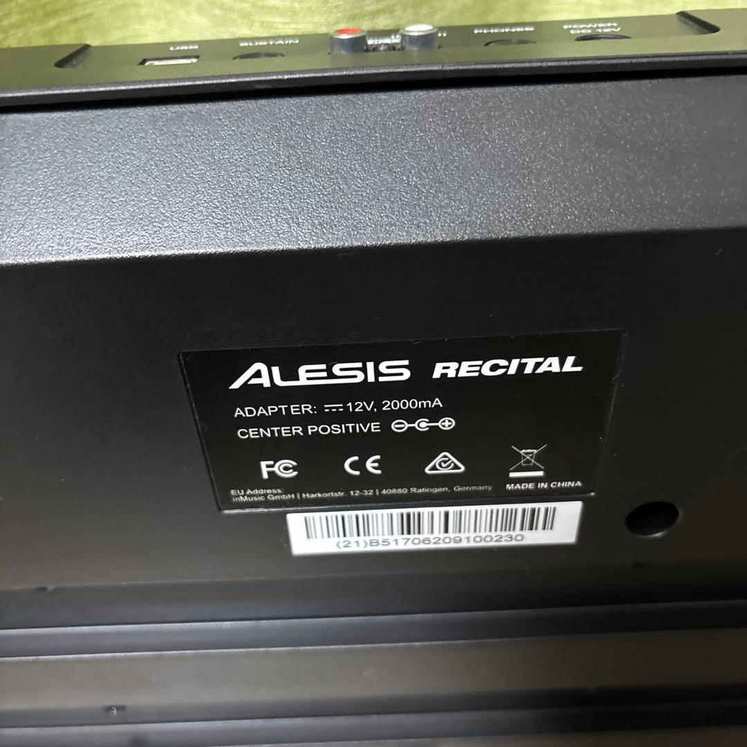 ALESIS RECITAL 88鍵盤　電子ピアノ　アレシス　リサイタル